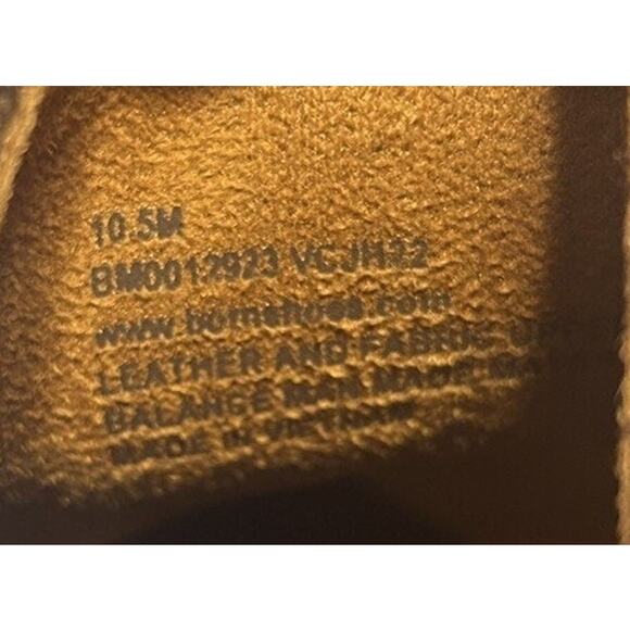 Born Mens Suede Chelsea Ankle Classic Booties Brown Rugged Tailored Durable10.5 - Picture 4 of 9